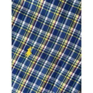 POLO RALPH LAUREN Regular Check Shirt Casual Formal Men Sz XL BUTTON Down‎ Plaid
